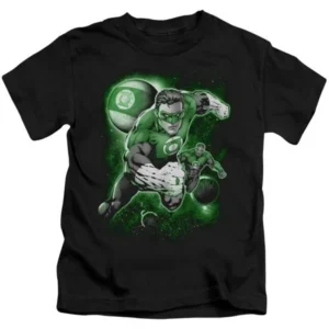 Green Lantern - Lantern Planet - Juvenile Short Sleeve Shirt - 4