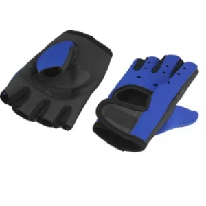 Unique Bargains Adjustable Sports Palm Gloves Half Finger Hand Protector For Youth Adult