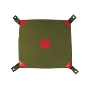 Unique Bargains 12.4" Squared Canvas Boxing Training Wall Target Punch Pad Army Green