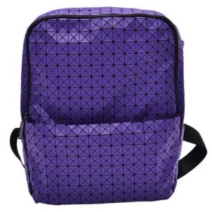 Purple Lightweight Travel And School Backpack for Women, Girls, Teens And Kids - Stylish And Durable Carry on Backpack - Zippered Main Compartment With Open External Pouch Hiking Backpack