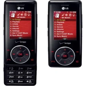 Verizon LG VX8500 Black Mock Dummy Display Toy Cell Phone Good for Store Display or for Kids to Play Non-Working Phone Model