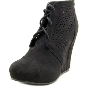 Famous Name Brand Free Spirit Round Toe Synthetic Bootie