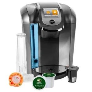 Keurig K525C Single Serve Coffee Maker, 12 K-Cup Pods and My K-Cup 2.0