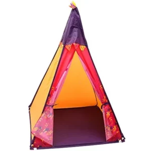 Play Tents Kids Indian Teepee Games Tents Kids Hut Children Dream House by Hong Kong Nukied Brand (Orange)