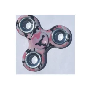  Accent Tri Fidget Hand Spinner Toys, Ultra Fast Bearings, Finger Toy, Great Gift for ADD, ADHD, Anxiety and Autism Adult Children (Pink Camo)