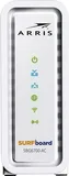 ARRIS - SURFboard AC1600 Dual-Band Router with 8 x 4 DOCSIS 3.0 Cable Modem - White