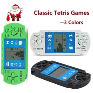 Smartasin Classic Handheld Tetris Game Console Portable Video Tetris Toys, Great Christmas Gifts for Kids Adults /Xmas on Sale