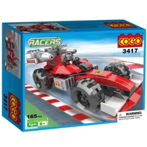 COGO Racers Formula F1 Truck Car Popular Toys Racing Model Car Building Bricks Blocks Toy for Children Boys 165 Pieces CG3417