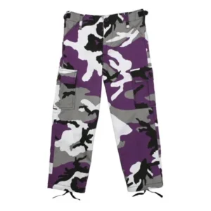 Rothco Kid's Military Style BDU Pants, Ultra Violet Camo