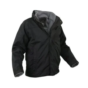 Rothco Black All Weather 3 In 1 Jacket - 7704 - Small