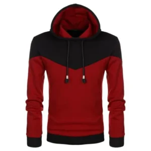 Black Friday BIG SALES Hooded Casual Sweatershirt Patchwork Splicing Leisure Thick Hoodies for Men BTC