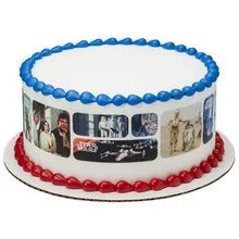 Star Wars Galaxy Designer Cake Side Strips