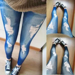 Super Saturday/Christmas Day Deal! Korea Fashion Women's Casual Stretch Pencil Slim Skinny Jeans Jegging Trouser Legging cbst