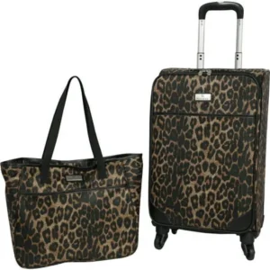 DISCONTINUED 2-Piece 21 Fashion Luggage Set, Animal