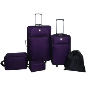 Protege Purple Luggage Set, 5 Piece