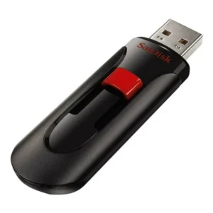 Sandisk SDCZ60-128G-AW46 128 GB Cruzer Glide Flash Drive - USB 2.0 - Black