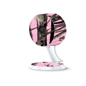 Skin Decal Wrap for Amazon Cloud Cam sticker Pink Tree Camo