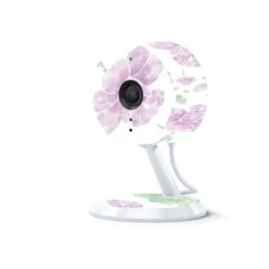Skin Decal Wrap for Amazon Cloud Cam sticker Water Color Flowers