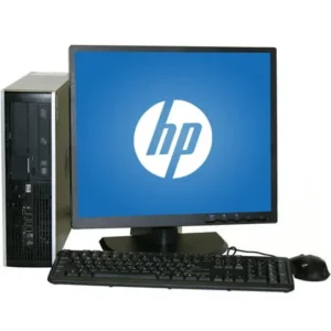 Refurbished HP 8000 Desktop PC with Intel Core 2 Duo Processor, 8GB Memory, 19" Monitor, 1TB Hard Drive and Windows 10 Home