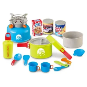 Berry Toys Little Explorer Camping Cooker 15-Piece Play Set