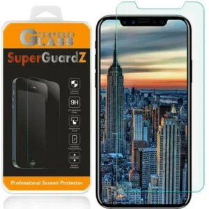 [3-Pack] For iPhone X (iPhone 10 Year Anniversary Edition) - SuperGuardZ Tempered Glass Screen Protector, 9H, Anti-Scratch, Anti-Bubble, Anti-Fingerprint