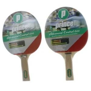 Set of 2 Prince Ping Pong Paddle Table Tennis Rackets Advanced Control 600 Game