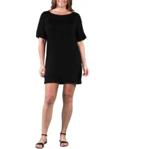 24/7 Comfort Apparel Women's Plus Size T-shirt Dress