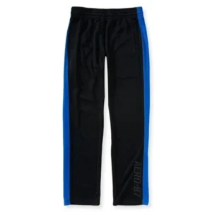 Aeropostale Mens Classic Fit Mesh Athletic Track Pants