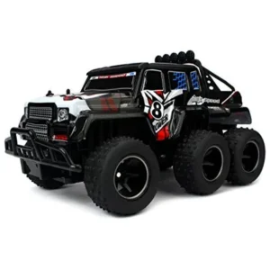 Velocity Toys Speed Wagon 6X2 Remote Control RC High Performance Truck, 2.4 GHz Control System, Big Scale 1:10 Size Ready To Run (Colors May Vary)