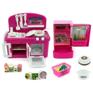 Mini Dream Kitchen Children's Kid's Toy Kitchen Playset w/ Accessories