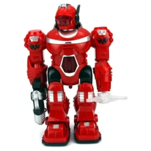 Android General Children's Toy Robot Figure w/ Lights, Sounds, Realistic Walking Action (Colors May Vary)