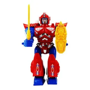 Blaze Dragon Robot Battery Operated Toy Figure w/ Walking Action, Flashing Lights, Sounds