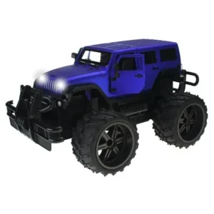 SUV Cross Country 1:14 Scale Battery Operated Remote Controlled 4WD 2.4 GHz Toy RC Truck w/ Remote Control,& Door Opening Action