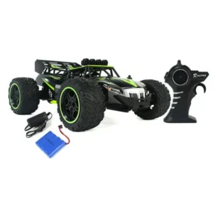 Gallop Ghost Top Speed Remote Control 2.4 GHz RC Green Toy Buggy Car 1:14 Scale Size Ready To Run w/ Working Suspension, Spring Shock Absorbers