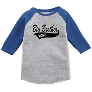 Lil Shirts Big Brother 2017 Toddler & Youth Boy Baseball Tee Shirt â€¦ (2T)