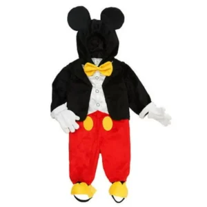 Disney Infant Boys Mickey Mouse Costume Jumper with Mouse Ears Hood