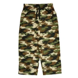 Jelli Fish Kids Boys Camouflage Flannel Sleep Pants Pajama Bottoms XS