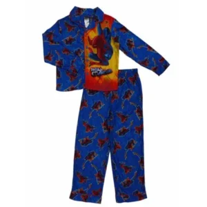 Marvel Boys The Amazing Spider-Man Flannel Sleepwear Pajama Set 8