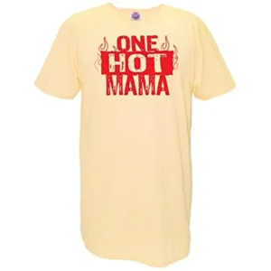 One Hot Mama Cotton Nightshirt