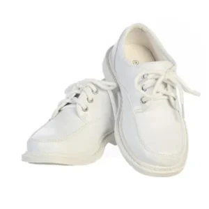 Little Boys White Lace Up Matte Special Occasion Dress Shoes 11-6 Kids