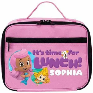 Personalized Bubble Guppies Guppy Girls Pink Lunch Bag
