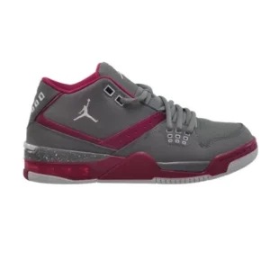 Jordan Flight 23 GG Big Kids' Shoes Cool Grey/White-Sport Fuchsia 768910-026 (7.5 M US)