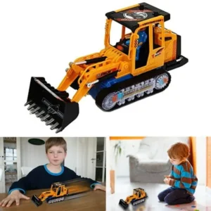 Dazzling Toys Bruder Construction Loader Truck Battery Operated Riding Tractor