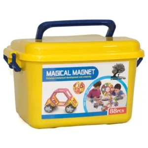 A Mustard Seed Toys Magnetic Tiles, 88 Piece Set