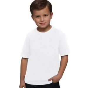 Next Level 3310 Big Boys Fashion Crew T-Shirt - White - X-Small