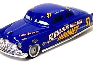 Disney Cars Fabulous Hudson Hornet Diecast Car [Silver Hubcaps, No Packaging]