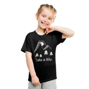 Youth Take A Hike Cute Outdoor Hiking T shirt for Kids