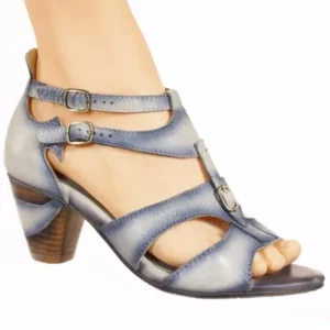 Spring Step L'Artiste Collection Deal Women's Sandals Blue Multi EU 37 US 7
