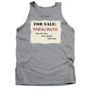 For Sale: Parachute Only Used Once, Never Opened, Small Stain Adult Tank Shirt