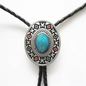 Vintage Style Western Fashion Bolo Tie for Mens American Indian totem